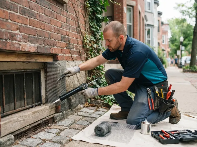 Residential Rodent Exclusion in Boston, MA